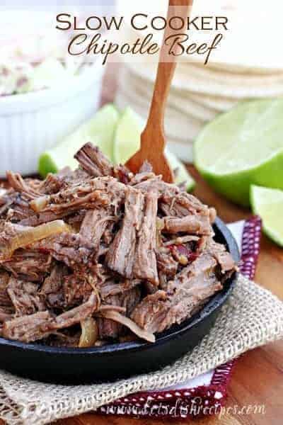 Slow Cooker Chipotle Beef