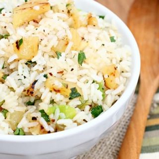 Grilled Pineapple Rice 2W