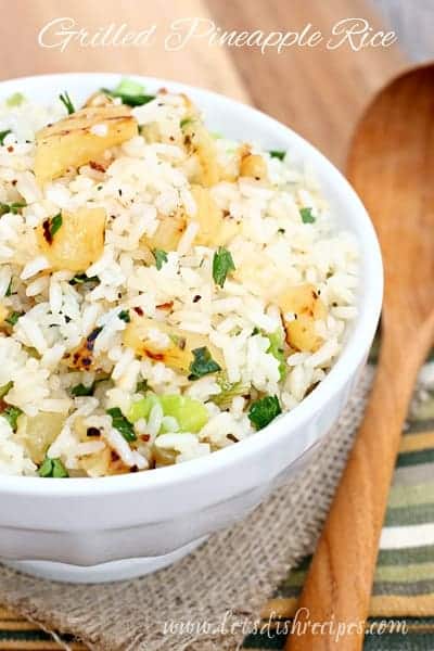 Grilled Pineapple Rice