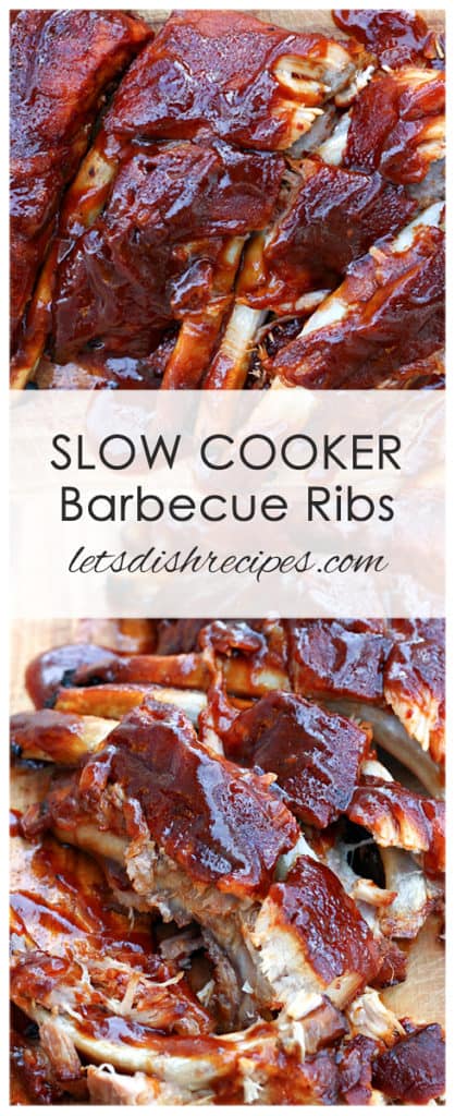 Slow Cooker Barbecue Ribs