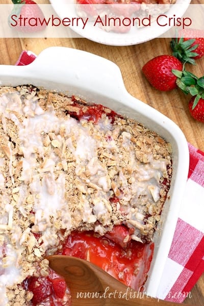 Strawberry Almond Crisp