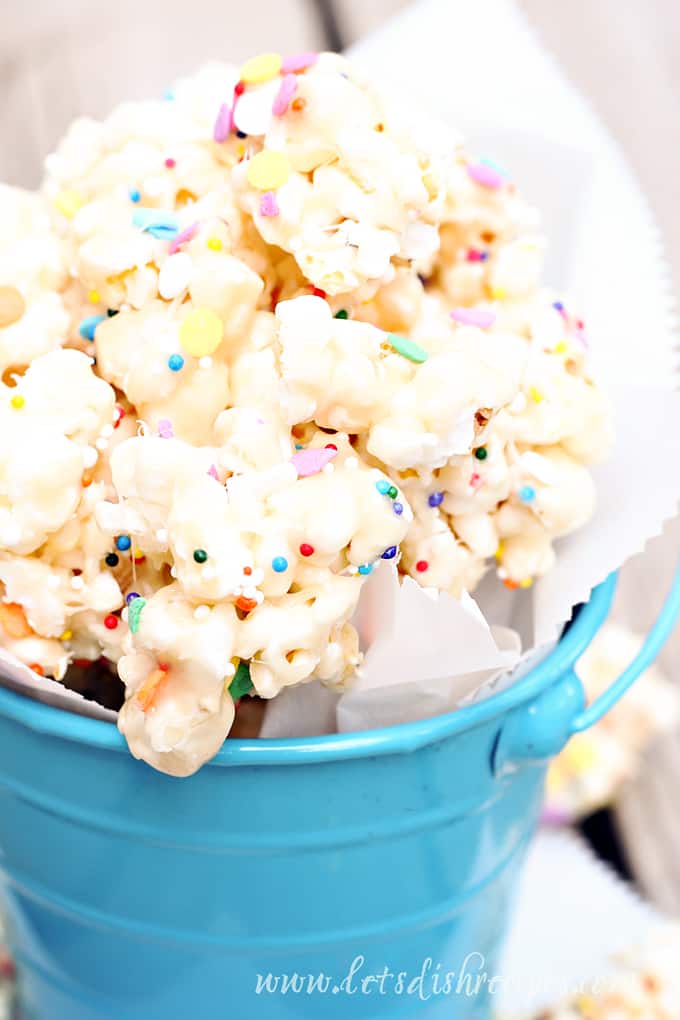 Birthday Cake Marshmallow Popcorn