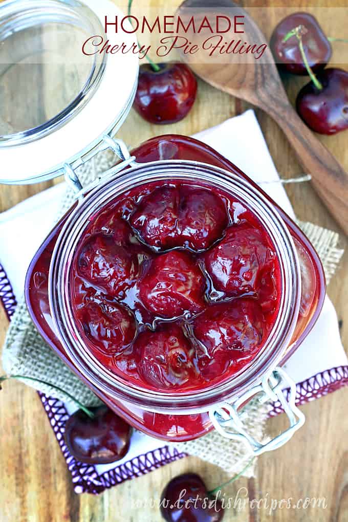 Homemade Cherry Pie Filling