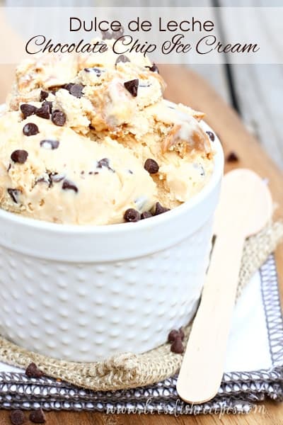 Dulce de Leche Chocolate Chip Ice Cream