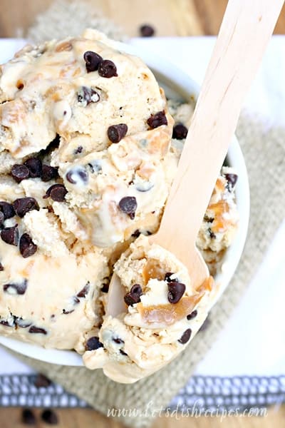 Dulce de Leche Chocolate Chip Ice Cream