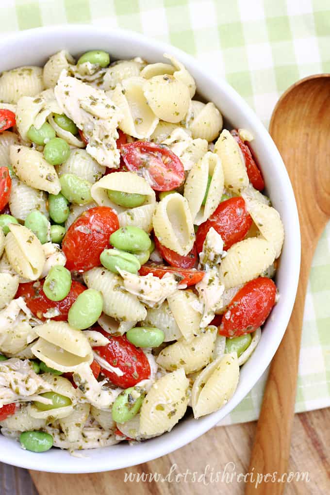 Chicken Pesto Pasta Salad