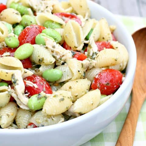 Pesto Pasta Salad feature