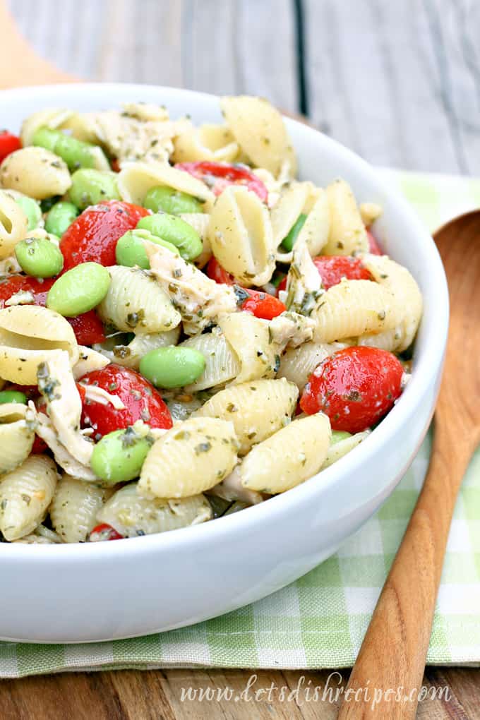 Chicken Pesto Pasta Salad