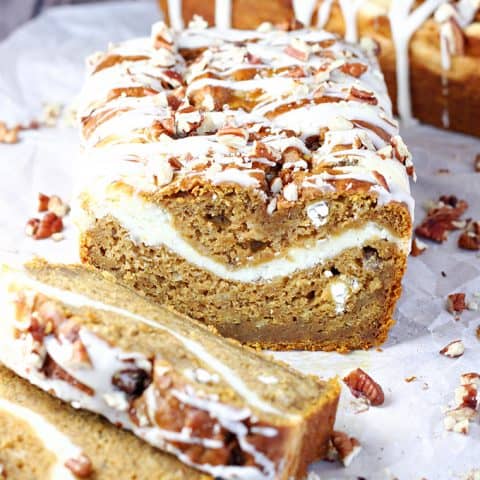 Pumpkin Cream Cheese Bread feature