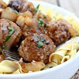 Salisbury Steak Meatballs