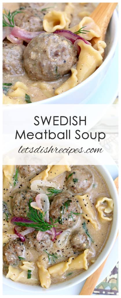 Swedish Meatball Soup