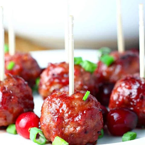 Cranberry Meatballs feature