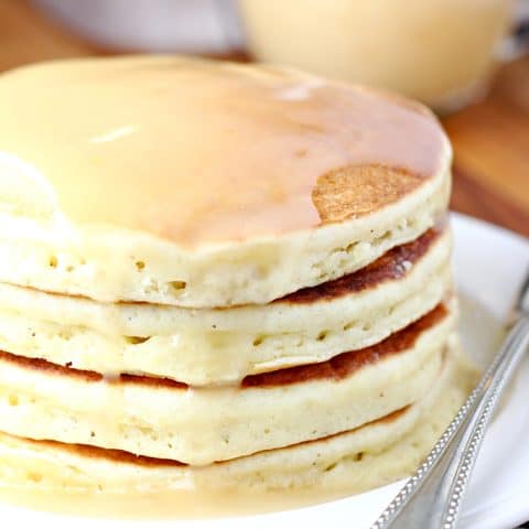 Eggnog Pancakes feature