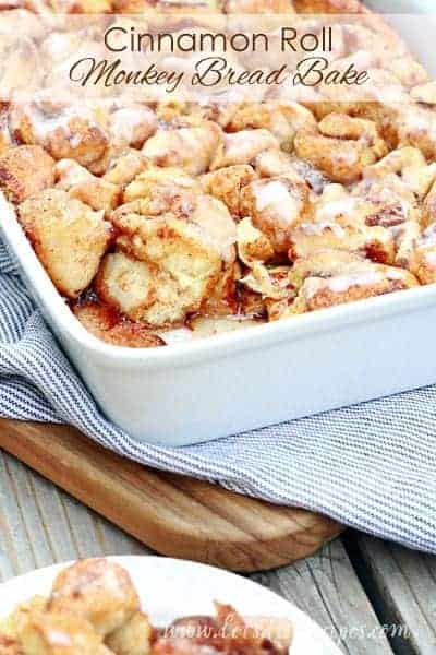 Cinnamon Roll Monkey Bread Bake