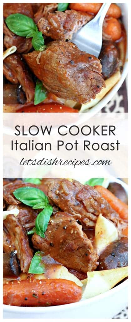 Slow Cooker Italian Pot Roast