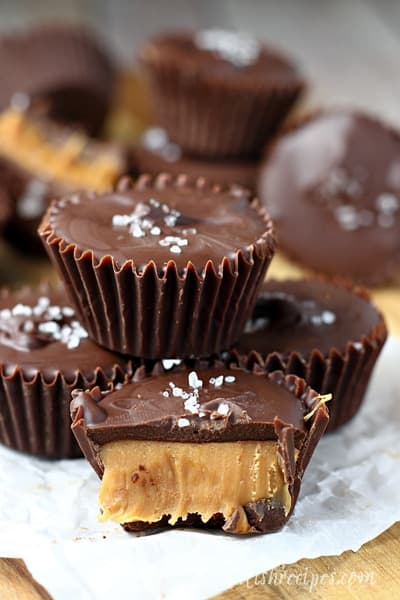 Mini Salted Caramel Cups