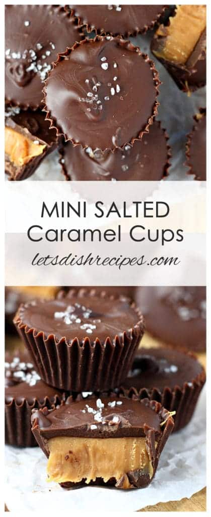 Mini Salted Caramel Cups