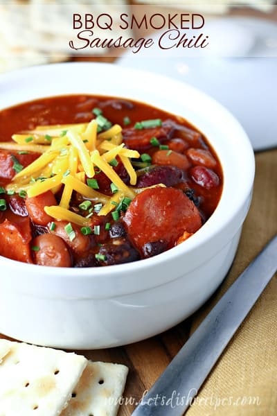 Barbecue Smoked Sausage Chili