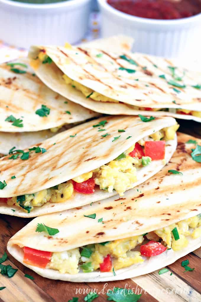 Southwest Breakfast Quesadillas