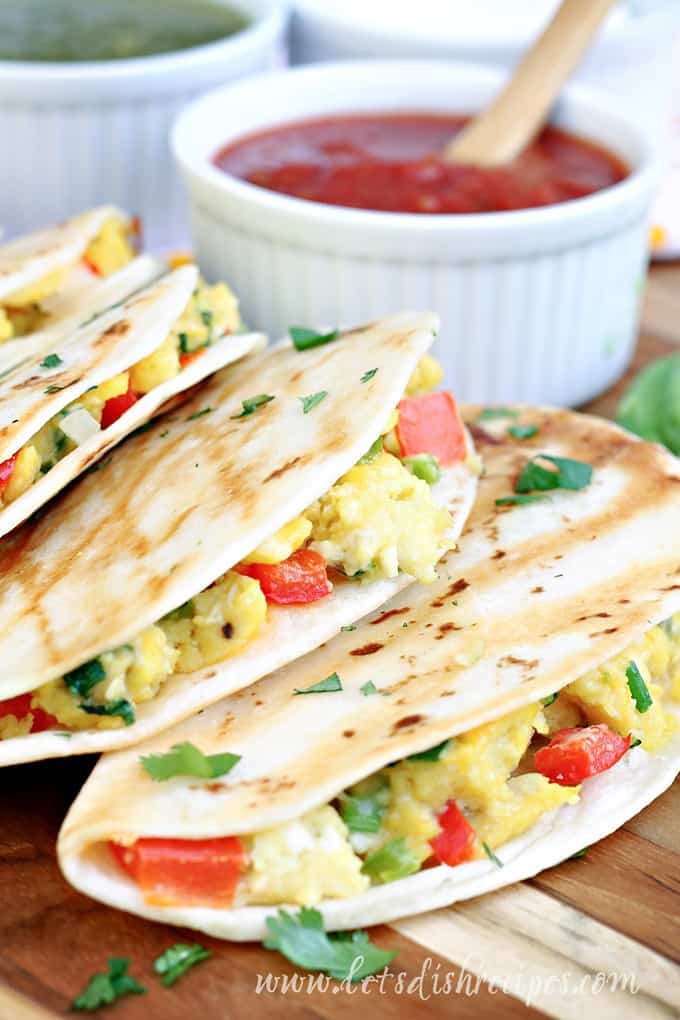 Southwest Breakfast Quesadillas