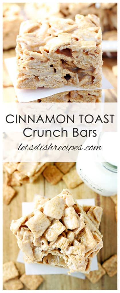 Cinnamon Toast Crunch Bars