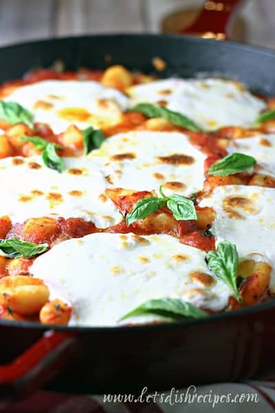 Mozzarella Basil Gnocchi