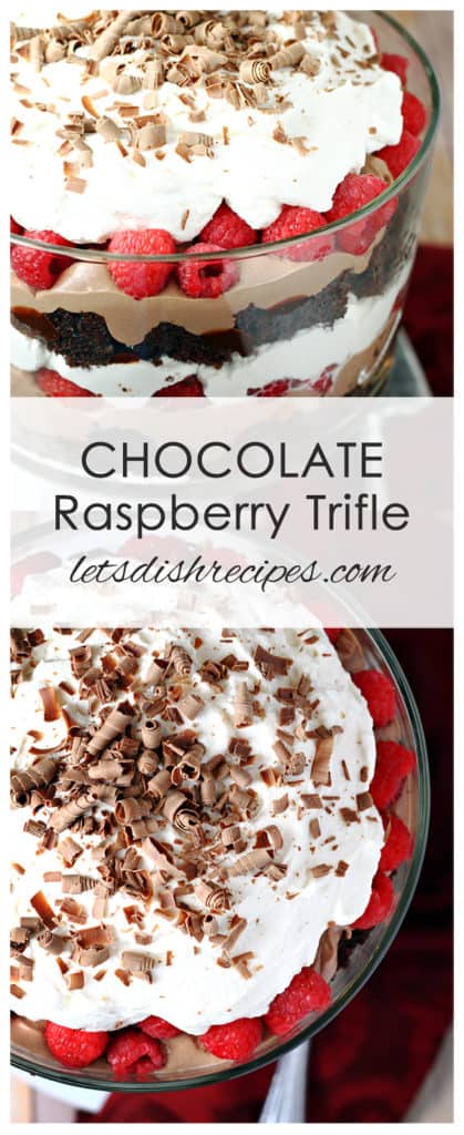 Chocolate Raspberry Trifle