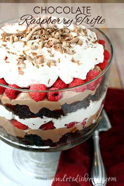 Chocolate Raspberry Trifle