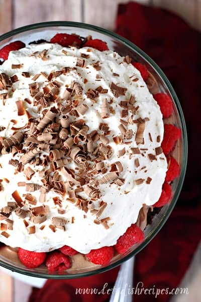 Chocolate Raspberry Trifle