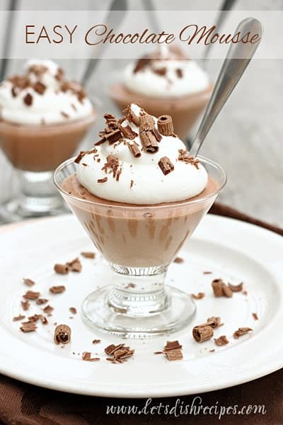 Easy Chocolate Mousse