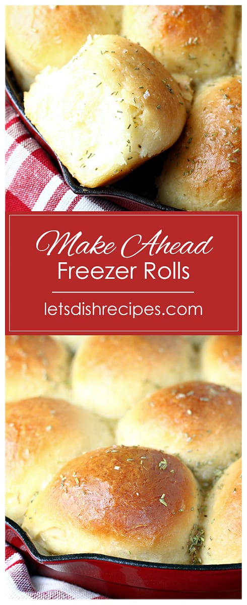 Make Ahead Freezer Rolls