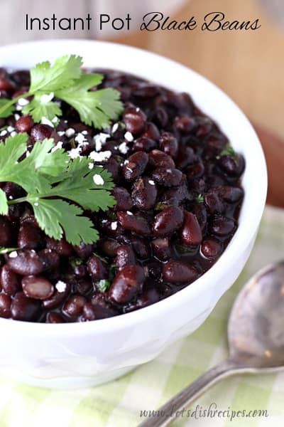 Instant Pot Black Beans