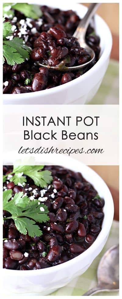 Instant Pot Black Beans