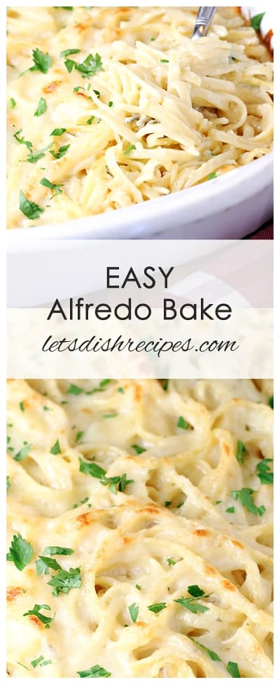 Easy Alfredo Bake