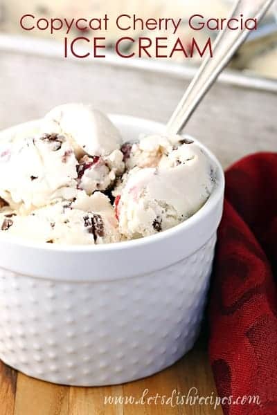 Copycat Cherry Garcia Ice Cream