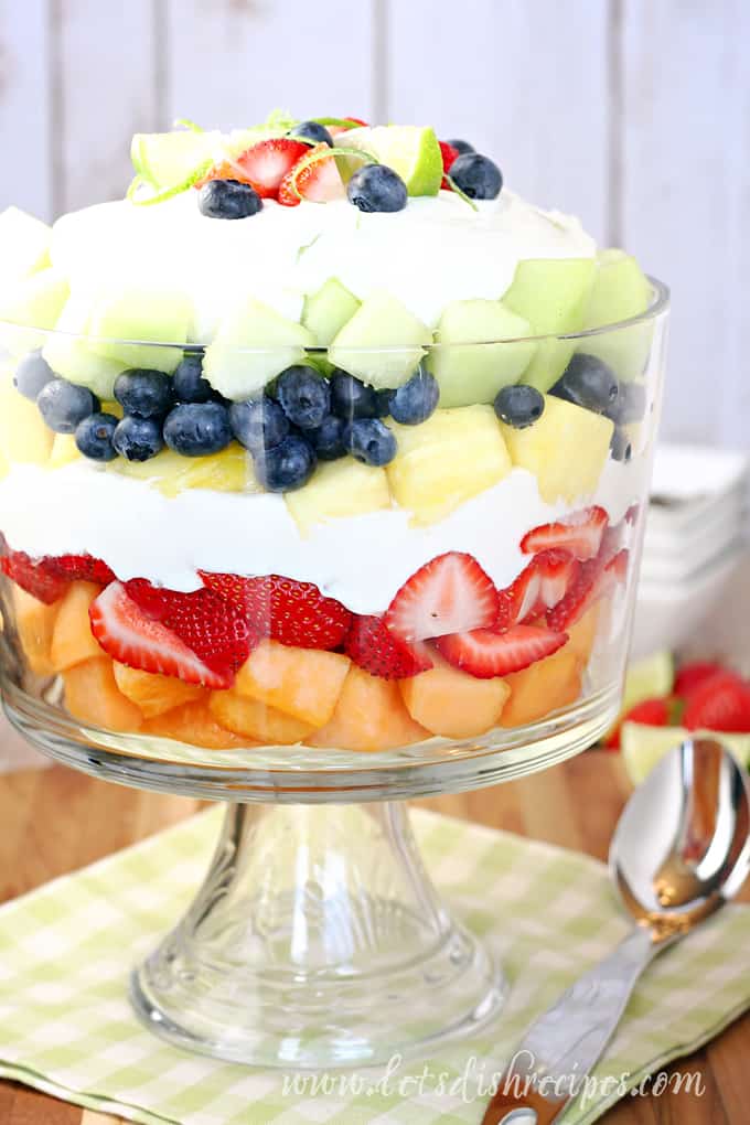 Layered Fruit Salad