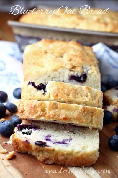 Blueberry Oat Bread