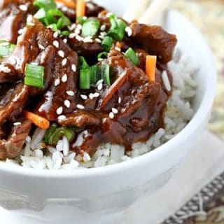 Slow Cooker Mongolian Beef