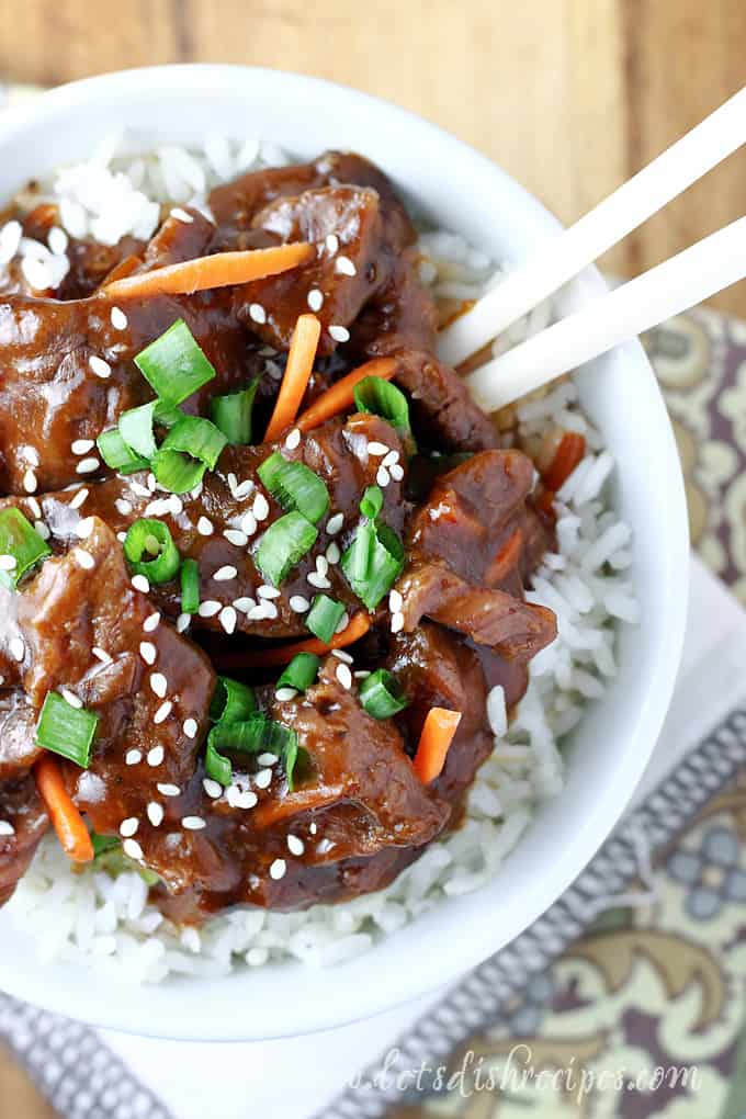 Slow Cooker Mongolian Beef 2WB