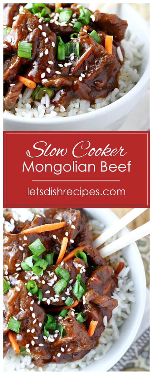 Slow Cooker Mongolian Beef Pin