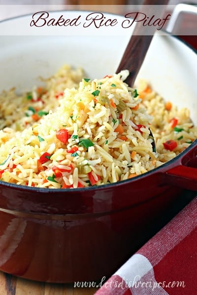 Baked Rice Pilaf