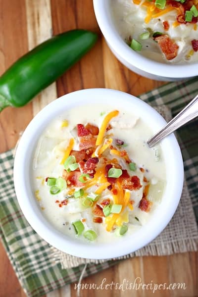 Jalapeno Popper Chicken Chowder