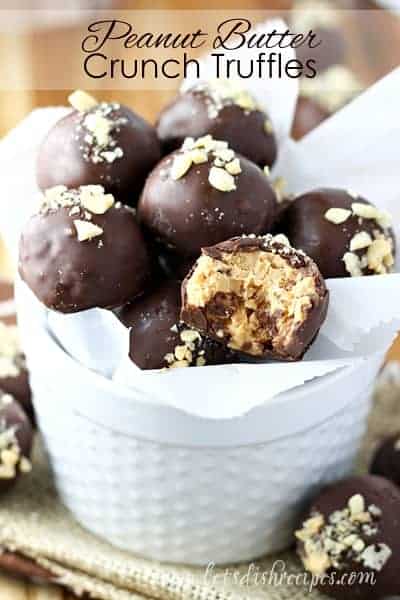 Peanut Butter Crunch Truffles