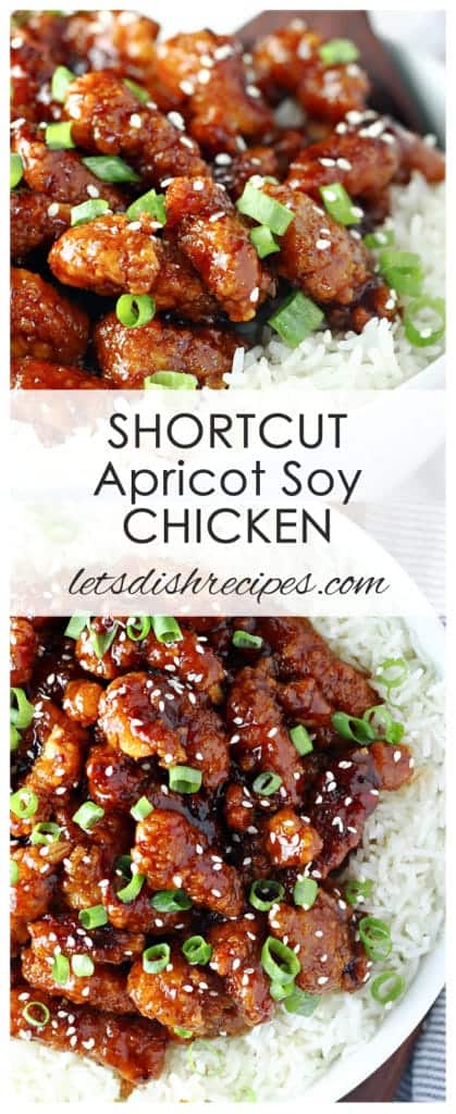 Shortcut Apricot Soy Chicken