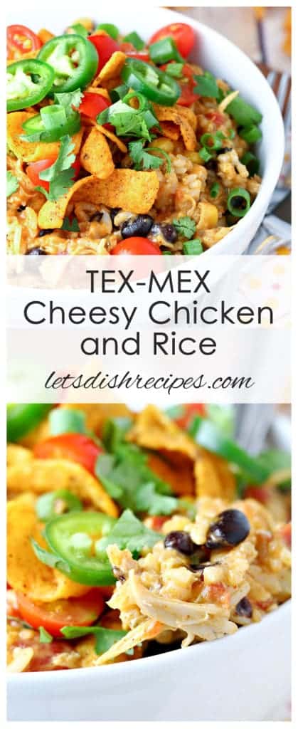 Slow Cooker Tex Mex Cheesy Chicken and Rice