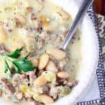 White Bean Sausage Chili