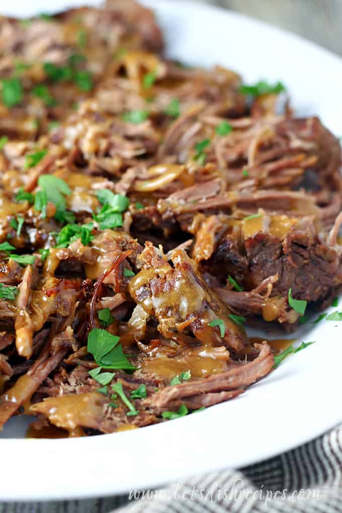 Three Envelope Slow Cooker Pot Roast