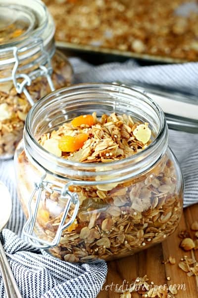 Slow Cooker Tropical Quinoa Granola