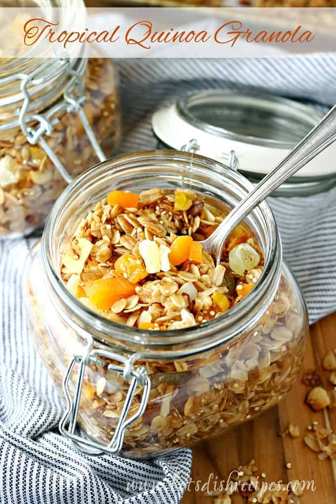 Tropical Quinoa Granola