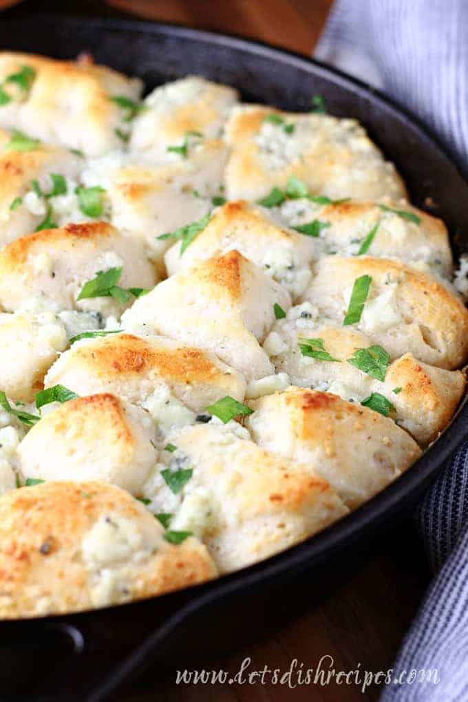 Blue Cheese Pull Apart Bread